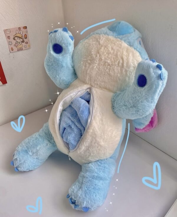 پتو بالشتی استیج خوابیده آبی 💙 - Image 2