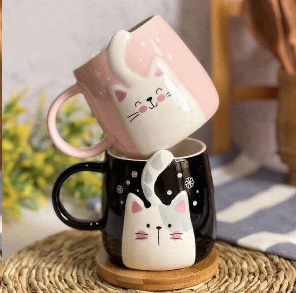 ماگ گربه کیوت 🐱😍 - Image 4