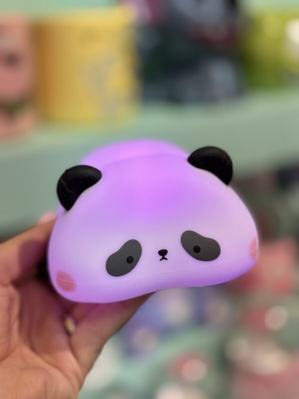 چراغ خواب سیلیکونی پاندا مولتی کالر 🐼🌈 - Image 5