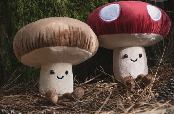 عروسک قارچ کیوت 🍄‍🟫🍄