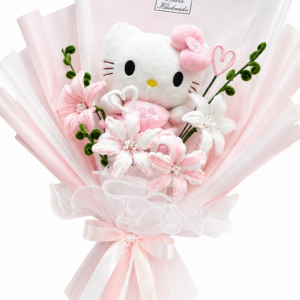 بوکت کیتی و گل لیلیوم 💞💞