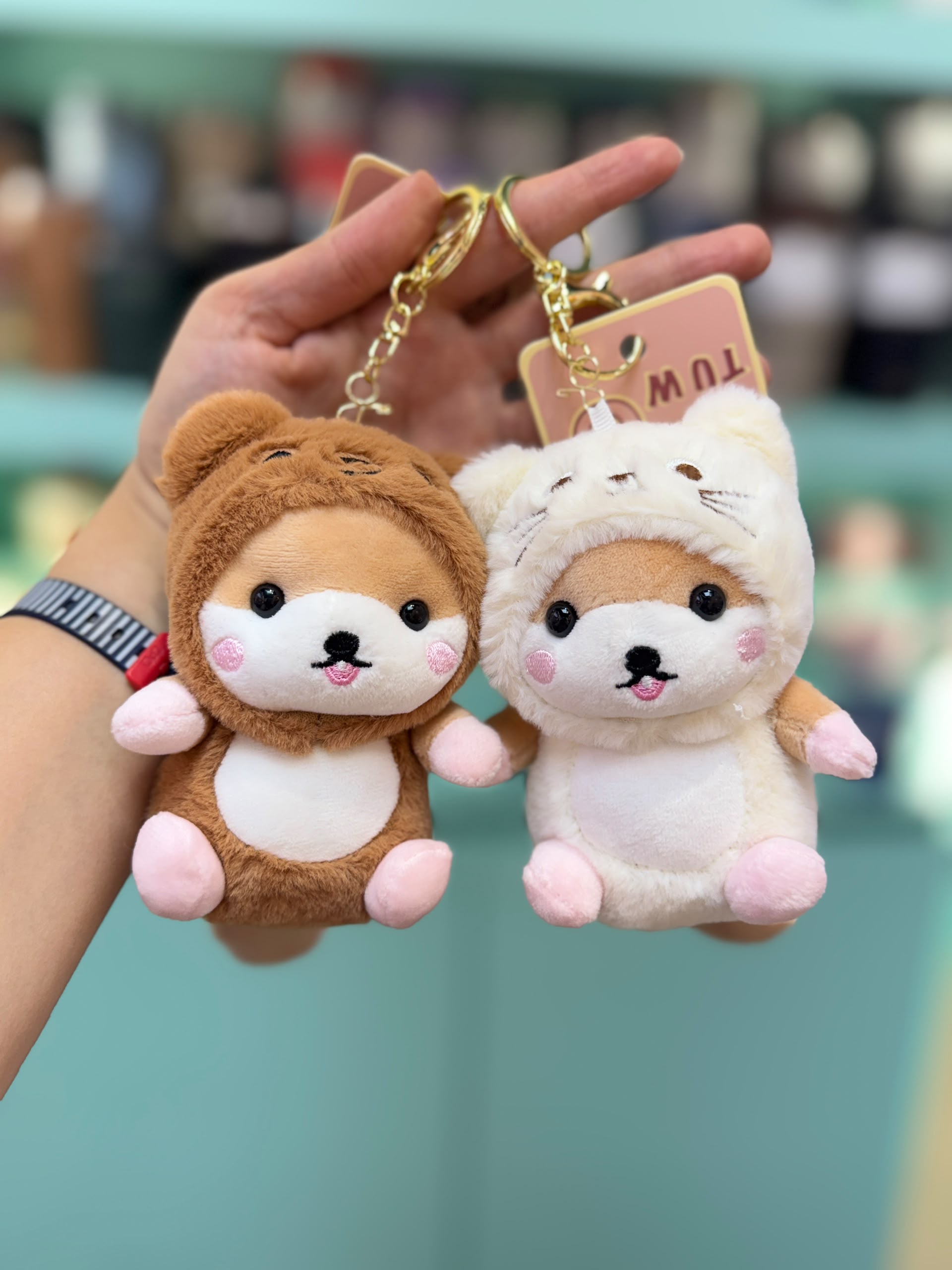 آویز خرس لباس دار🐻✨