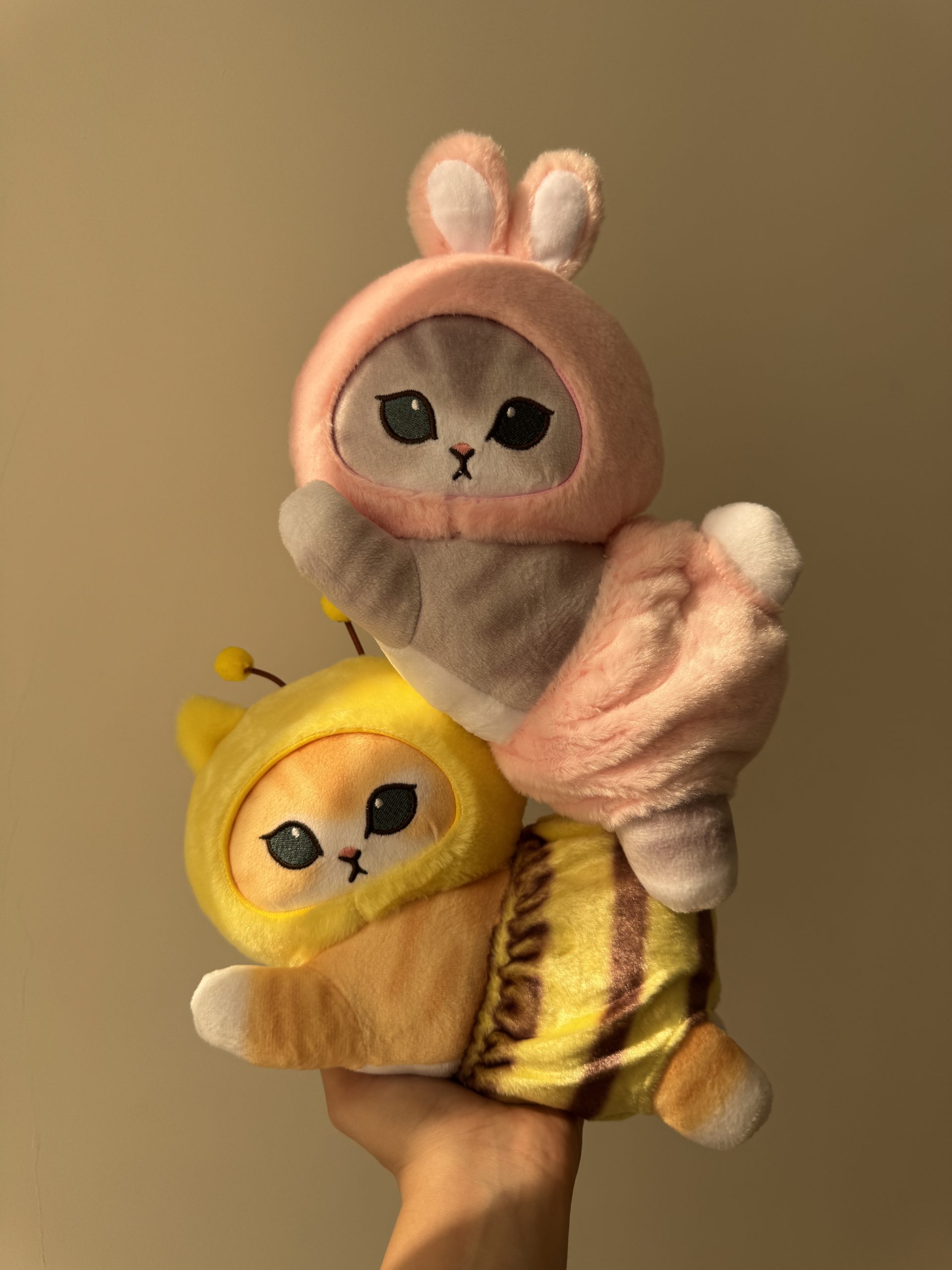 عروسک پیشی لباس دار 🐝🎀😻